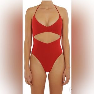 la’mariette Yvonne One Piece Swimsuit In Light My Fire Size S